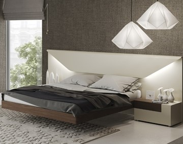 Спальная кровать Elena с подсветкой (180x200) в Заводоуковске