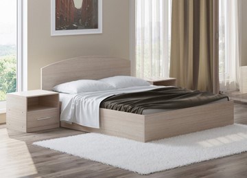 Кровать с механизмом 1,5-спальная Этюд 120x200, Дуб Шамони в Тюмени