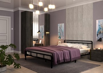 Спальная кровать Леон, 900, черный в Заводоуковске