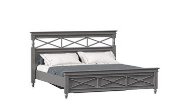 Кровать 1800 Амели с кроватным основанием (Оникс Серый) ЛД 642.820 в Заводоуковске