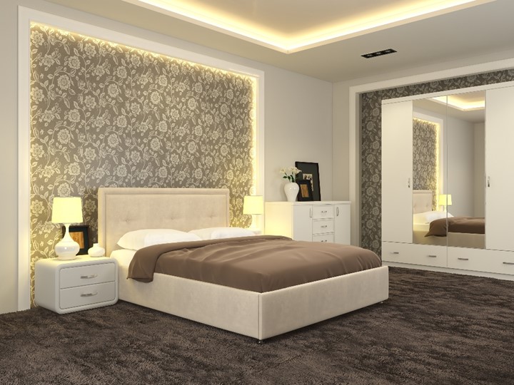 Кровать Adele размер 160*200 с основанием в Тюмени - изображение 4