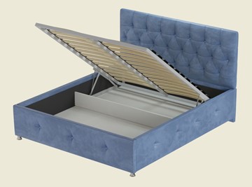 Двуспальная кровать Афины 180х200 с подъемным механизмом и дном в Тюмени