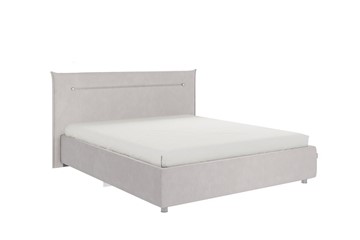 Двуспальная кровать Альба 1.6, галька (велюр) в Тюмени