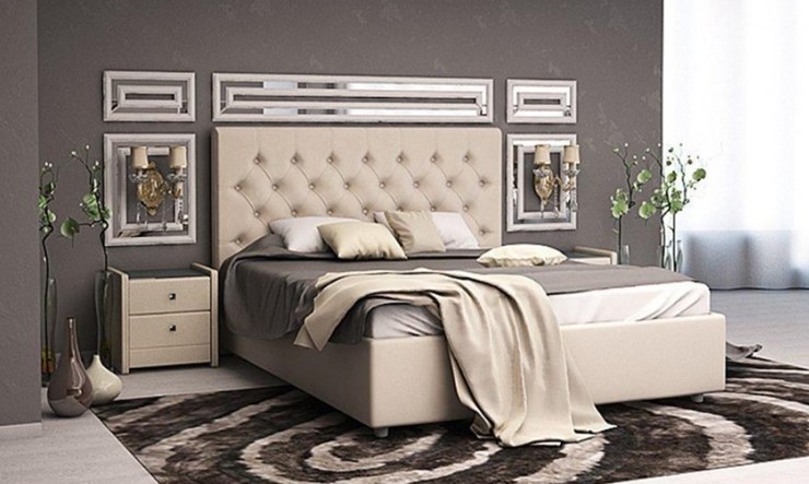 Кровать 2-спальная Beatrice с ортопедической решеткой 180х190 в Заводоуковске - изображение 1