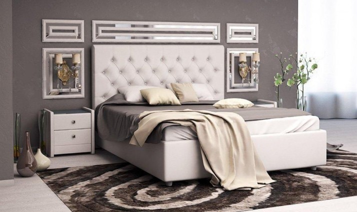 Кровать 2-спальная Beatrice с ортопедической решеткой 180х190 в Заводоуковске - изображение 3