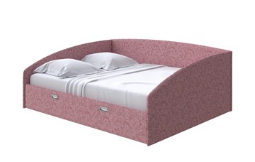 Кровать Bono 160х200, Рогожка (Levis 62 Розовый) в Тюмени