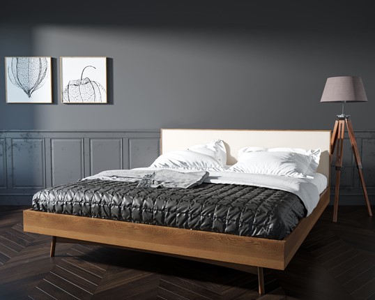 Кровать в спальню Bruni white (BR-16WH) в Заводоуковске - изображение