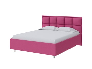 Кровать 2-х спальная Chessy 160х200, Рогожка (Savana Berry (фиолетовый)) в Тюмени