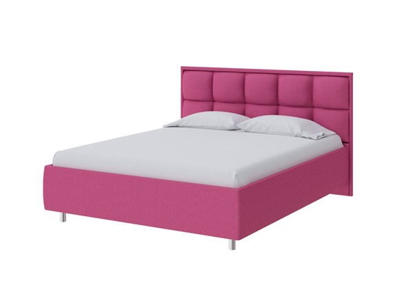 Кровать 2-х спальная Chessy 160х200, Рогожка (Savana Berry (фиолетовый)) в Тюмени - изображение