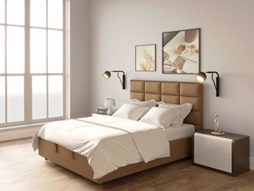Двуспальная кровать Chocolate 1600х1900 с подъёмным механизмом в Тюмени