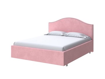 Кровать в спальню Classic 160х200, Велюр (Casa Жемчужно-розовый) в Тюмени