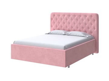 Кровать Classic Large 160х200, Велюр (Casa Жемчужно-розовый) в Тюмени