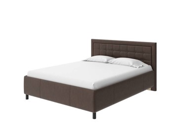 Спальная кровать Como (Veda) 2 200x200, Рогожка (Levis 37 Шоколад) в Тюмени