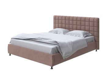 Кровать спальная Corso-3 140x200, Велюр (Ultra Горячий шоколад) в Тюмени