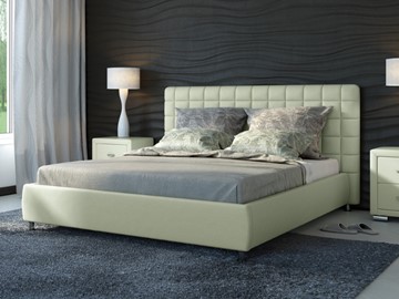 Кровать Corso-3 160х200, Экокожа (Зеленое яблоко) в Тюмени