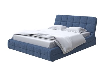 Кровать спальная Corso-6 140x200, Рогожка (Levis 78 Джинс) в Тюмени