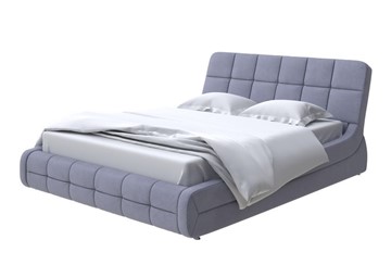 Спальная кровать Corso-6 140x200, Велюр (Casa Благородный серый) в Заводоуковске - предосмотр