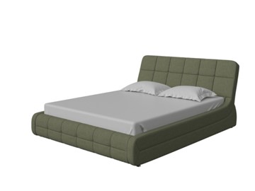 Кровать 2-спальная Corso-6 140x200, Искусственная шерсть (Лама Авокадо) в Тюмени