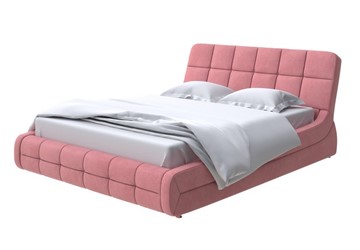 Кровать в спальню Corso-6 140x200, Велюр (Ultra Ягодный сорбет) в Тюмени