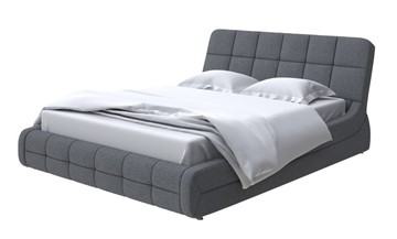 Кровать спальная Corso-6 160х200, Рогожка (Savana Grey) в Тюмени
