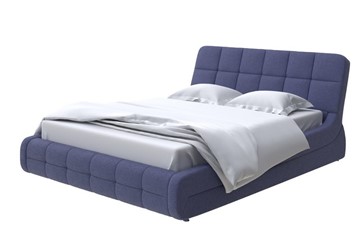 Кровать Corso-6 180х200, Рогожка (Firmino Полуночный синий) в Тюмени