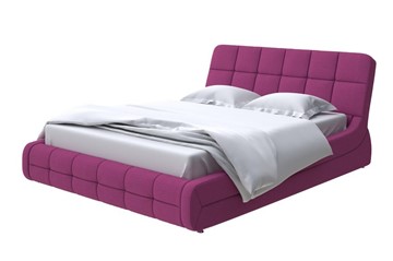 Двуспальная кровать Corso-6 180х200, Рогожка (Savana Berry) в Тюмени