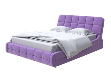 Кровать 2-спальная Corso-6 180х200, Велюр (Forest 741 Светло-фиолетовый) в Тюмени