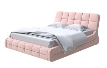 Кровать Corso-6 180х200, Велюр (Ultra Розовый мусс) в Тюмени