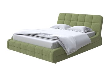 Кровать спальная Corso-6 200х200, Рогожка (Firmino Авокадо) в Тюмени