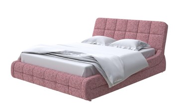 Кровать 2-спальная Corso-6 200х200, Рогожка (Levis 62 Розовый) в Тюмени