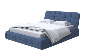 Спальная кровать Corso-6 200х200, Рогожка (Levis 78 Джинс) в Тюмени