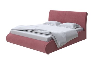 Кровать 2-х спальная Corso-8 200x200, Велюр (Ultra Багряный) в Тюмени