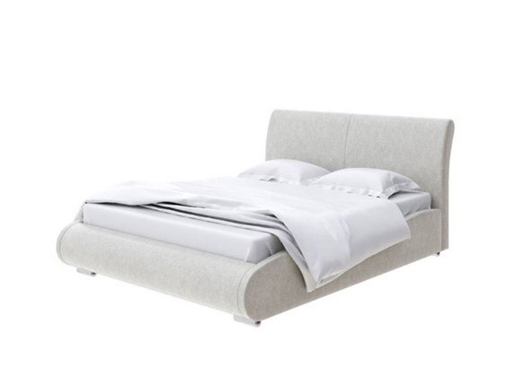 Двуспальная кровать Corso-8 Lite 160х200, Рогожка (Levis 12 Лён) в Заводоуковске - изображение