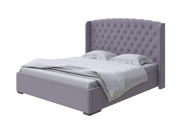 Кровать спальная Dario Slim 200x200, Рогожка (Firmino Тауп) в Тюмени