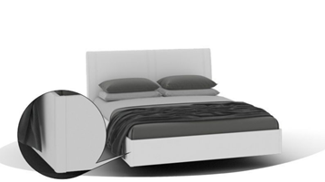 Кровать в спальню Domenica, Кр-06 (1600), с ГПМ в Тюмени - предосмотр 2