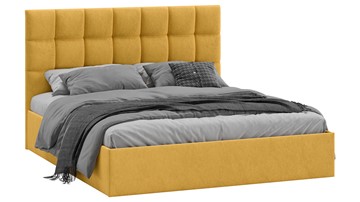 Кровать Эмбер тип 1 (Микровелюр Wellmart Yellow) в Заводоуковске - предосмотр
