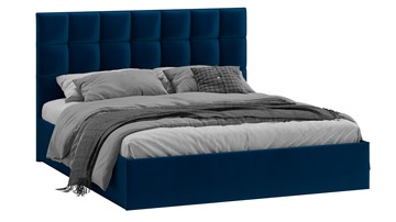 Кровать Эмбер тип 1 (Велюр Confetti Blue) в Тобольске