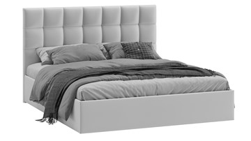 Кровать двуспальная Эмбер тип 1 (Велюр Confetti Silver) в Тобольске