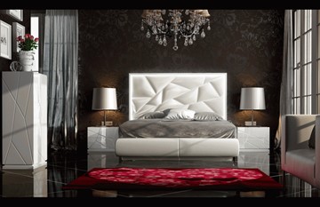 Кровать в спальню FRANCO KIU 1242 с LED подсветкой изголовья (180х200) в Ишиме - предосмотр 11