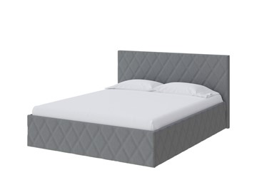 Спальная кровать Fresco 140х200, Рогожка (Savana Grey (серый)) в Тюмени