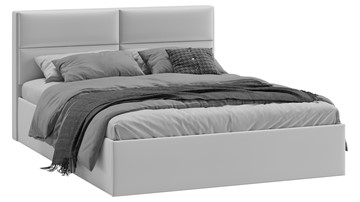 Двуспальная кровать Глосс Тип 1 (Велюр Confetti Silver) в Тюмени