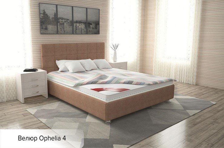 Кровать в спальню Капри 180х200 (с основанием) в Тюмени - изображение 13