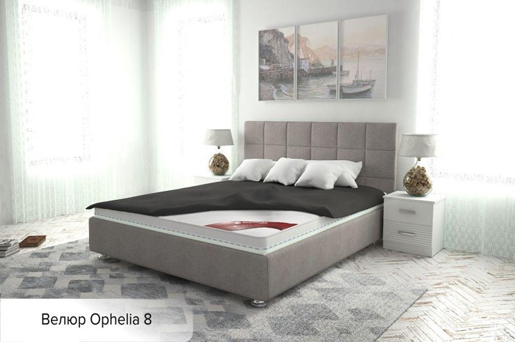 Кровать в спальню Капри 180х200 (с основанием) в Тюмени - изображение 14