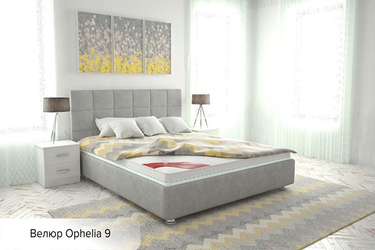 Кровать в спальню Капри 180х200 (с основанием) в Заводоуковске - изображение 15