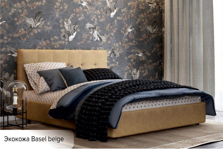 Кровать в спальню Капри 180х200 (с основанием) в Тюмени - изображение 3