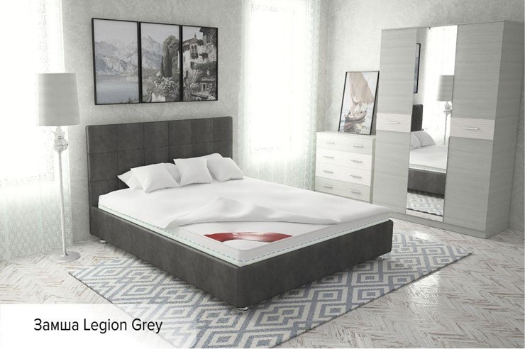 Кровать в спальню Капри 180х200 (с основанием) в Заводоуковске - изображение 4