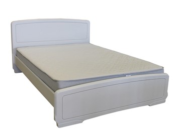 Двуспальная кровать Боринское Кристина Прайм 1400, Белый в Тюмени