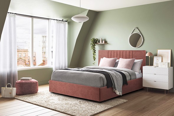 Высокая 2-х спальная кровать