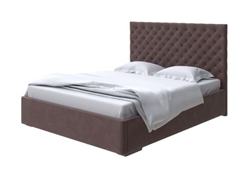 Кровать 2-спальная Modena 180x200, Микровелюр (Manhattan Лесной каштан) в Тюмени