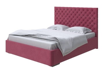 Кровать двуспальная Modena 180x200, Велюр (Casa Винный) в Тюмени